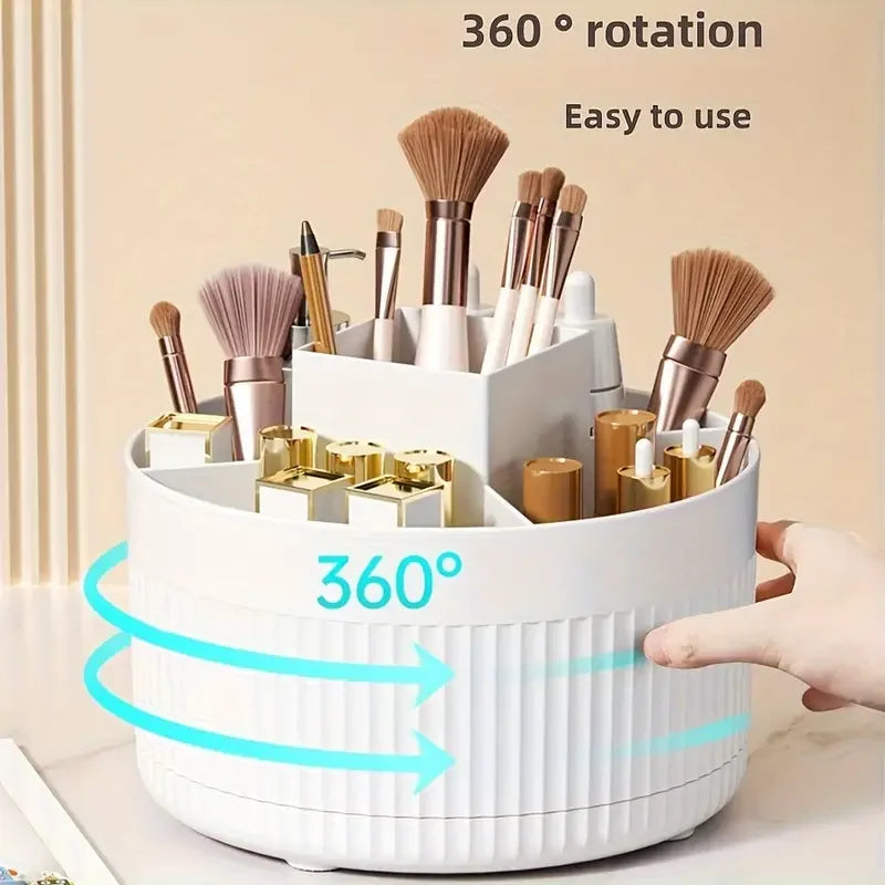 Caja organizadora de maquillaje 360°